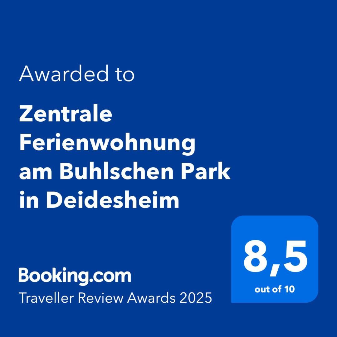 Zentrale Ferienwohnung Am Buhlschen Park In Дайдесхайм Екстериор снимка